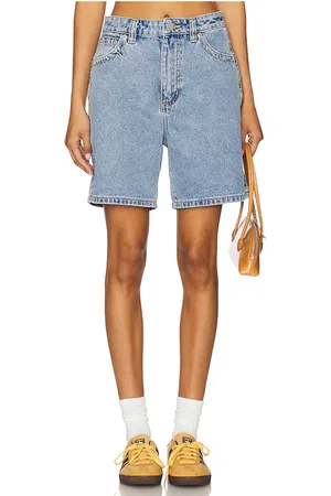 ABrand X Ripcurl Carrie Short in - Blue. Size 23 (also in 24, 25, 26, 27, 28, 29, 30).