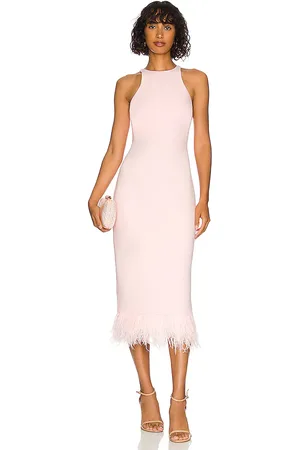 LIKELY Chandler Midi Dress in - Blush. Size 0 (also in 00).