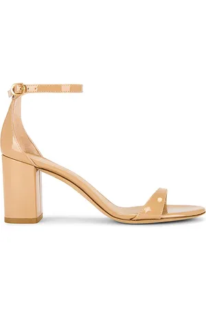 Stuart Weitzman Nudist Block 75 in - Beige. Size 10 (also in 6, 6.5, 7, 7.5, 8, 8.5, 9, 9.5).