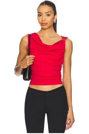 SOVERE Talia Top in - Red. Size L (also in M, S, XS).