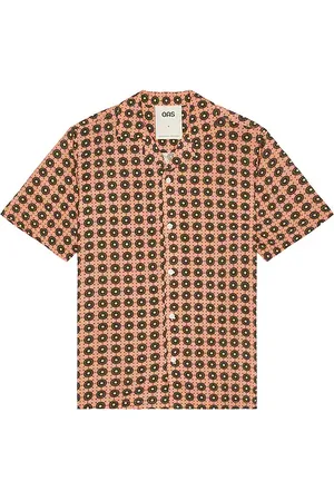 Oas Blush Lumo Viscose Shirt in - Blush. Size L (also in M, S, XL/1X).