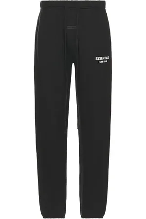 FEAR OF GOD Classic Fit Fleece Sweatpant in - Black. Size L (also in M, S, XL, XXL).