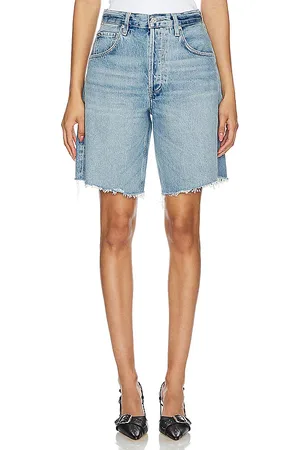 Citizens of Humanity Ayla Short in - Denim-Light. Size 23 (also in 24, 25, 26, 27, 28, 29, 30, 31, 34).