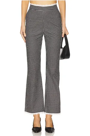 WeWoreWhat Crop Straight Pant in - Black. Size 0 (also in 2).