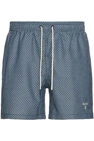 Barbour Shell Swim Short in - Blue. Size L (also in M, S, XL/1X).