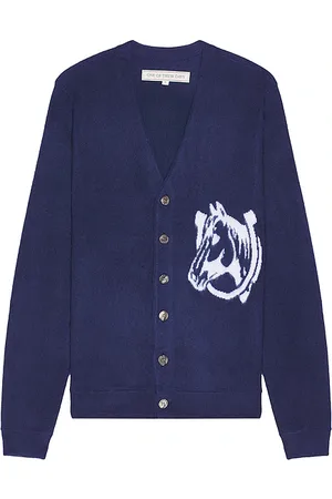 One Of These Days Collegiate Cardigan in - Blue. Size S (also in XL/1X).