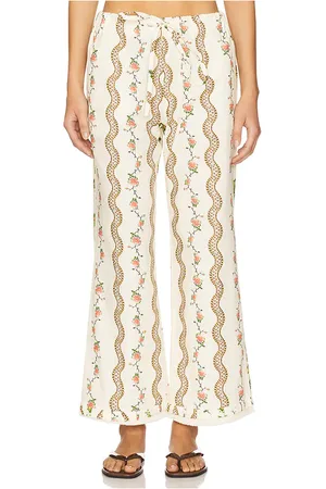 SIEDRES Savina Pants in - Cream. Size 32 (also in 34, 36, 38, 40, 42).
