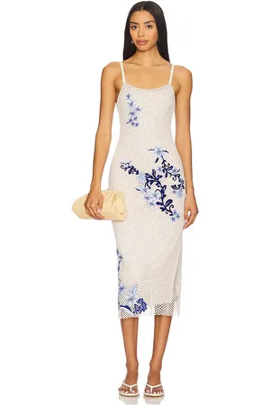 Agua Bendita Adelaida Tales Dress in - Ivory. Size M (also in S).