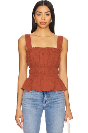Steve Madden Gabrielle Top in - Burnt Orange. Size L (also in M, S, XS).