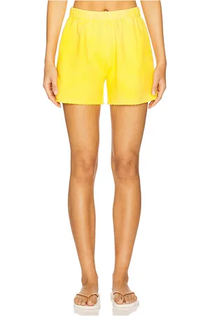 Cotton Citizen Roma Short in - Yellow. Size L (also in M, S, XS).