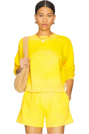 Cotton Citizen Roma Crew in - Yellow. Size L (also in M, S, XS).