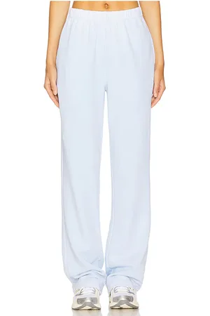 Cotton Citizen Roma Sweatpant in - Baby Blue. Size L (also in M, S, XS).