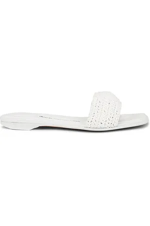 Alexander Wang VY Flat Sandal in - White. Size 36 (also in 37, 38, 39, 40, 41).