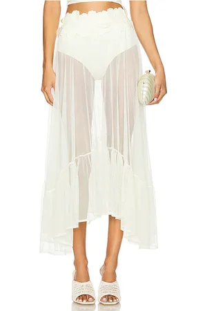 Bahia Maria Jardin De Lu Skirt in - Cream. Size M (also in XL, XS).