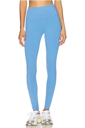 alo High-waist Airbrush Legging in - Baby Blue. Size L (also in M, S, XS).