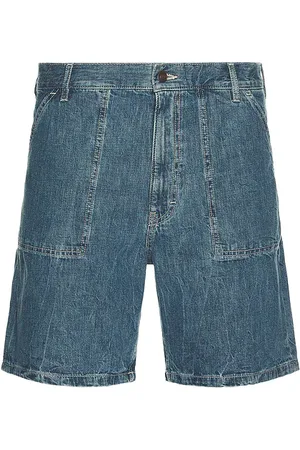 Jeanerica Genua Worker Chino Shorts in - Blue. Size 30 (also in 31, 32, 33, 34, 36).