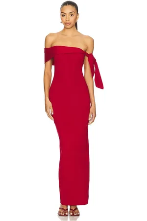 SNDYS X REVOLVE Jaymes Maxi Dress in Cranberry in - . Size L (also in M, S, XL, XS, XXL, XXS).