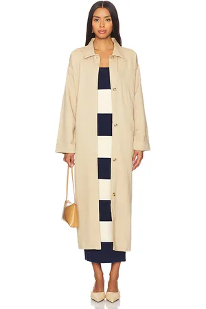 POSSE Ruth Coat in - Beige. Size L (also in S, XS).