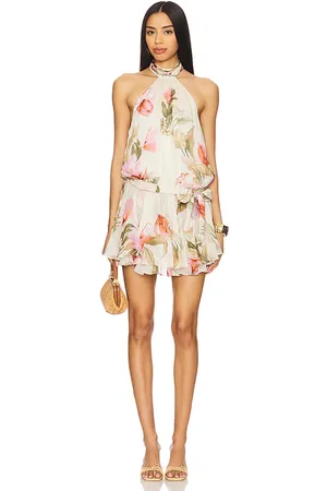 ROCOCO SAND Mini Dress in - Cream. Size L (also in XL).