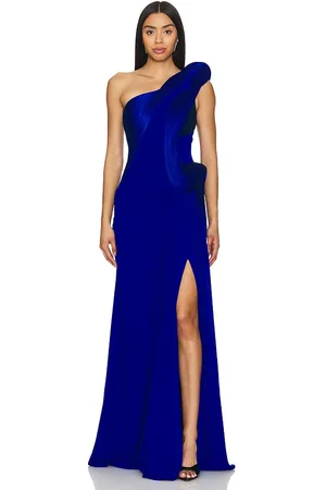 Gaurav Gupta The Sculpted Wave Gown in - Blue. Size 6 (also in 8).