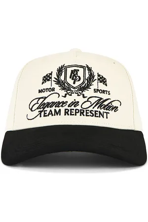 Represent Crest Cap in - White. Size all.