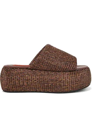 SIMON MILLER Raffia Cloudy Platform in - . Size 36 (also in 37, 38, 39, 40).