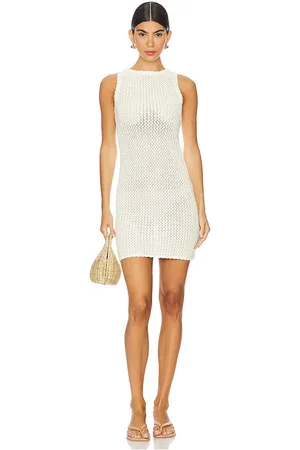 Solid The Lara Dress in - Cream. Size M (also in XS).