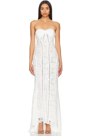 ROCOCO SAND X Revolve Paris Lace Gown in - . Size M (also in L).