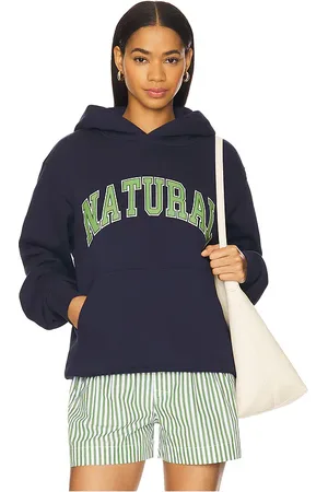 Museum of Peace and Quiet Natural Hoodie in - Blue. Size L (also in M, S, XL/1X, XS).
