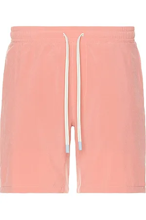 Faherty Shorelite Swim Trunk in - Coral. Size M (also in XL/1X).