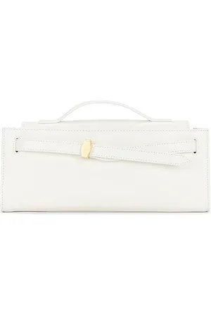 VERONICA BEARD Dash Clutch in - White. Size all.