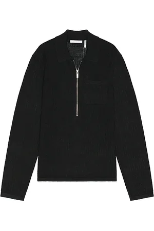 Helmut Lang Long Sleeve Zip Polo in - . Size L (also in M, S, XL/1X).
