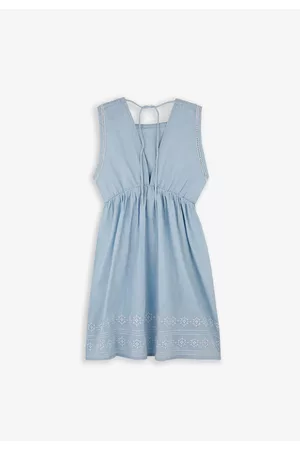SCALPERS Mulher Vestidos com Decote Halter - Vestido Halter Em Denim