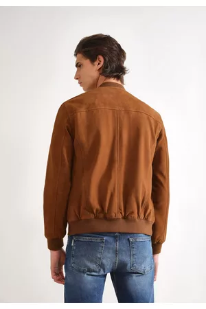 SCALPERS Homem Casacos varsity - Casaco Bomber Em Pele