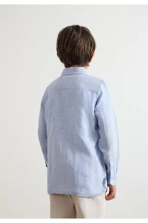 SCALPERS Menino Camisas as Riscas - Camisa De Linho Às Riscas