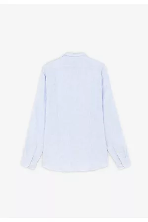 SCALPERS Homem Camisas de Linho - Camisa De Linho Às Riscas