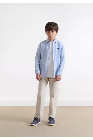 SCALPERS Menino Camisas as Riscas - Camisa De Linho Às Riscas