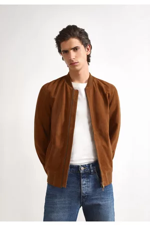 SCALPERS Homem Casacos varsity - Casaco Bomber Em Pele