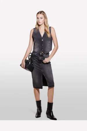 Sisley Saia Midi De Jeans 90