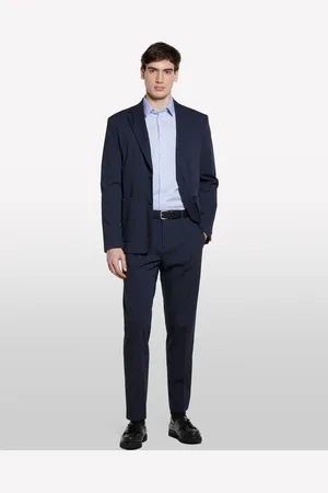 Sisley Blazer De Abotoadura Simples Cinza Claro