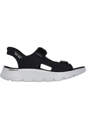 Skechers Slip-ins: GO WALK Flex SD - Easy Entry Shoes em Preto/Cinzento, Tamanho 41, Vegan, Lavável à máquina