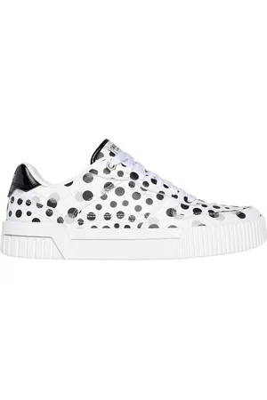 Skechers Jade - On The Dot Shoes em Branco/Preto, Tamanho 36
