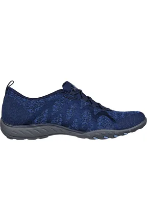 Skechers Relaxed Fit: Breathe-Easy - Infi-Knity Slip-On Shoes em , Tamanho 36, Vegan
