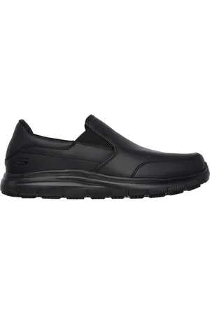 Skechers Work Relaxed Fit: Flex Advantage SR - Bronwood Slip-On Shoes em , Tamanho 39.5