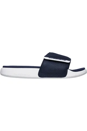 Skechers Gambix 2.0 Shoes em Navy Blue/Branco, Tamanho 42, Vegan