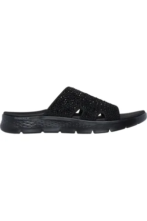 Skechers GO WALK Flex Sandálias - Glitz em , Tamanho 36, Vegan