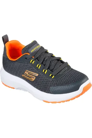 Skechers Homemino Dynamic Tread - Nitrode Shoes em Carvão/Laranja, Tamanho 37, Vegan