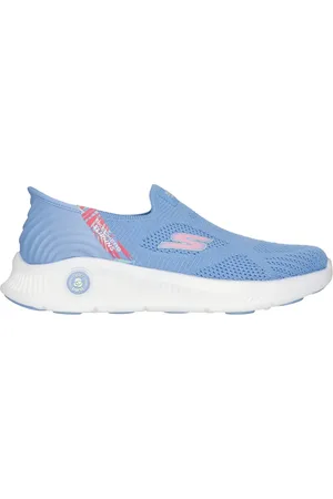 Skechers Slip-ins: GO WALK Anywhere - Laila Slip-On Shoes em , Tamanho 35, Vegan, Lavável à máquina , Arch Fit , Hyper Burst