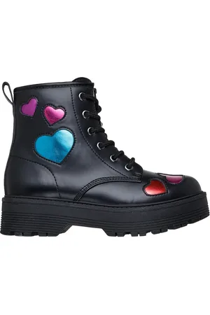 Skechers Homemina Gravlen Hi - Metallic Heart Shoes em , Tamanho 28.5