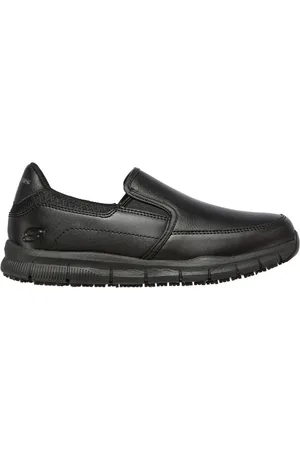 Skechers Work Relaxed Fit: Nampa - Annod SR Slip-On Shoes em , Tamanho 36